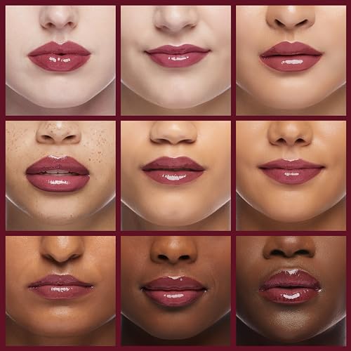 Burt's Bees Rushing Rose Liquid Lipstick, 0.21 oz - All Natural Moisturizing Color