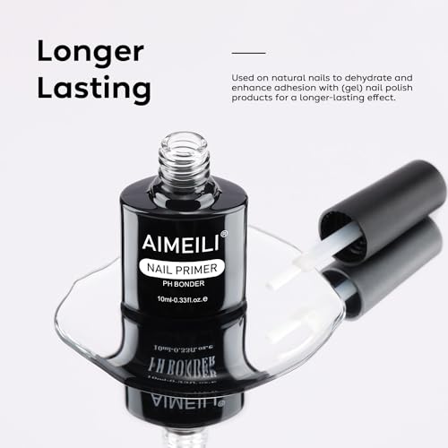 AIMEILI Nail Prep Bond Primer for Gel & Acrylic Nails