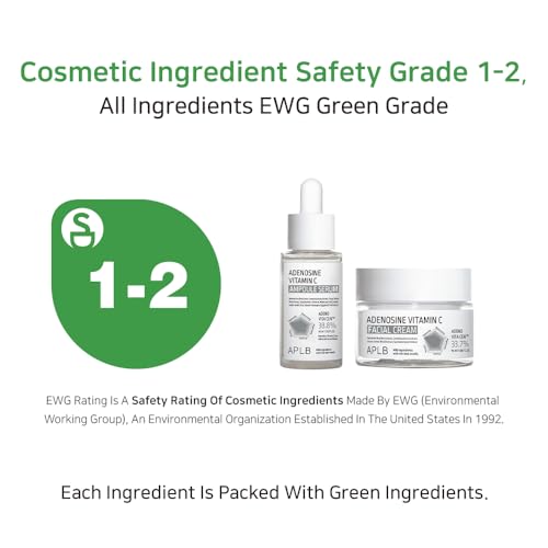 APLB Adenosine Vitamin C Ampoule Serum for Wrinkle Care & Hydration