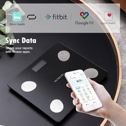 NUTRI FIT Bluetooth Smart Scale for Body Composition Analysis