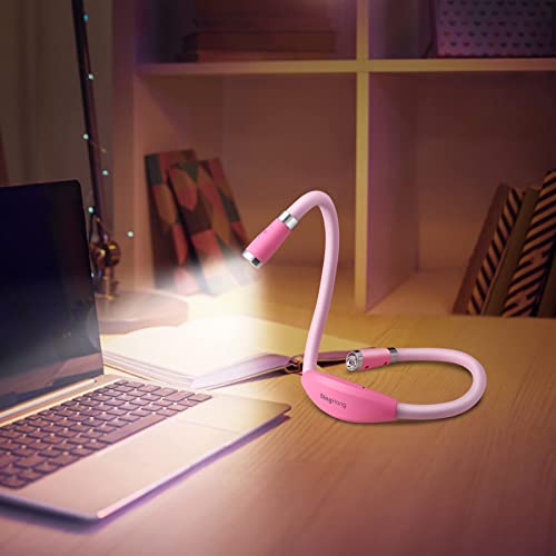 Rechargeable Neck Book Light - Hands-Free LED Reading Lamp