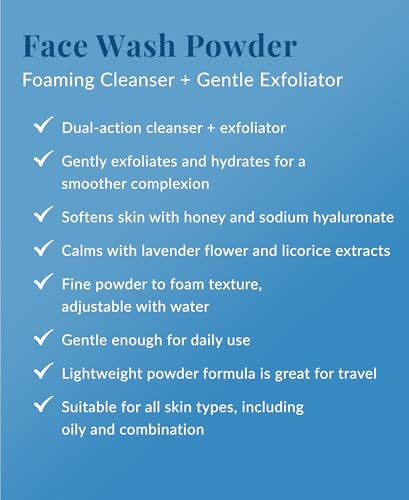 DHC Enzyme Exfoliating Face Wash Powder - Gentle Cleanser 1.7 oz