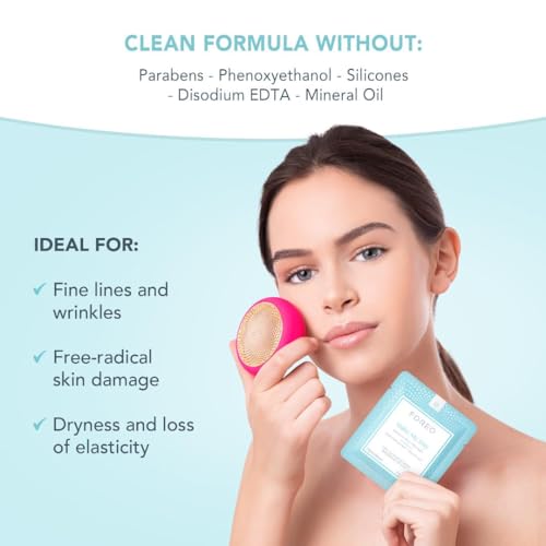 FOREO Make My Day UFO Activated Facial Mask - 7 Pack for Hydration & Pollution Protection