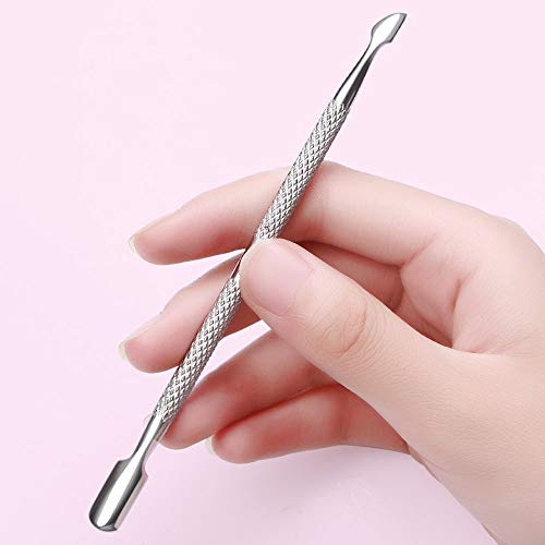 10-Piece Stainless Steel Cuticle Pusher and Remover Set