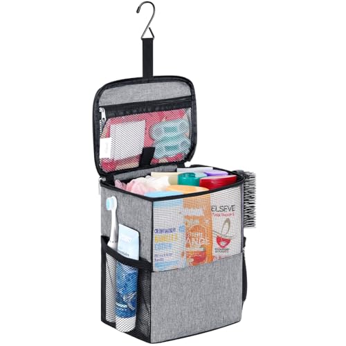 Lifewit Portable Shower Caddy - Quick Dry Toiletry Organizer for Gym, Travel, Dorm