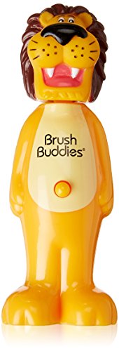 Brush Buddies Rickie (Lion) Kids Toothbrush - Soft Bristles, Flexible Head, 1 Pack