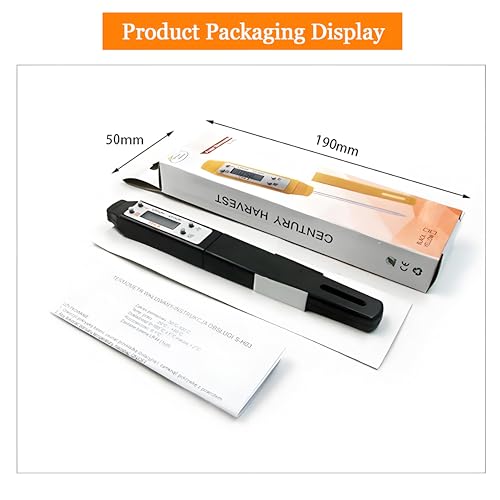 Digital Meat Thermometer - Instant Read Pocket Thermometer for Cooking