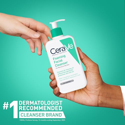 CeraVe Foaming Facial Cleanser for Oily Skin - 8fl oz