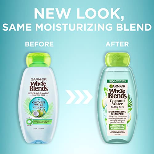 Garnier Whole Blends Coconut Water & Aloe Vera Shampoo 28 Fl Oz