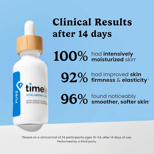 Timeless Hyaluronic Acid Serum 1 fl oz - Hydrating Skin Care