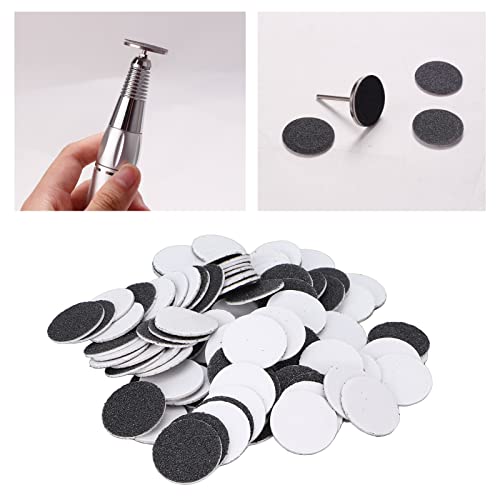 100pcs Self-Adhesive Sandpaper Discs for Electric Callus Remover