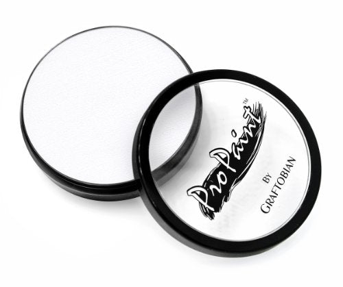 Graftobian ProPaint White Swan Face & Body Paint - 1 Ounce, Water-Based, Long-Wearing, Easy to Wash Off
