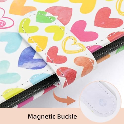 Vienrose PU Leather Photo Album - 4x6 Holds 52 Photos with Heart Design
