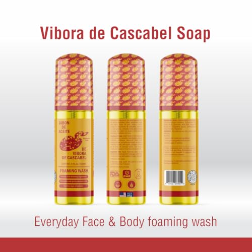 Jabón De Aceite vibora cascabel FOAMING WASH (LAVADO ESPUMOSO) 150 ml
