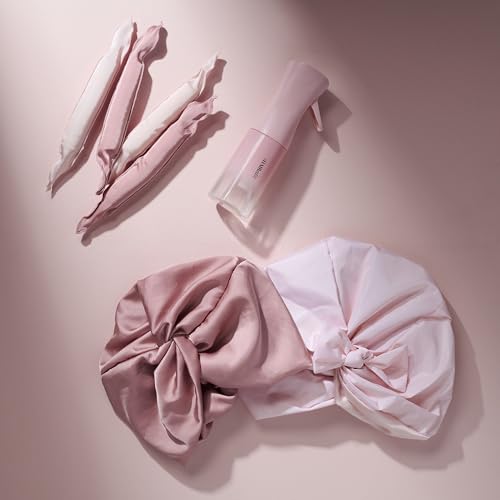 The Hair Edit Ultra Luxe Satin Sleep Bonnet for Overnight Hair Protection – Adjustable Fit