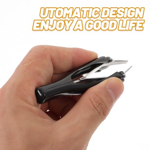 Uonlytech Automatic Eyebrow Tweezers - Retractable Brow Plucker for Facial Hair Removal