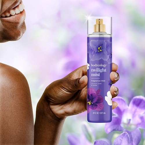 Bodycology Twilight Mist Fragrance Mist - Long-Lasting Floral Scent, 8 fl oz