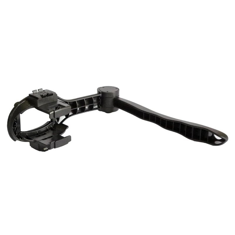 Skull Shaver Back Shaver Handle - Shave Hard-to-Reach Areas - Compatible with Pitbull, Palm & Beast Clipper - Foldable Travel Design - Ergonomic Grip - Lightweight