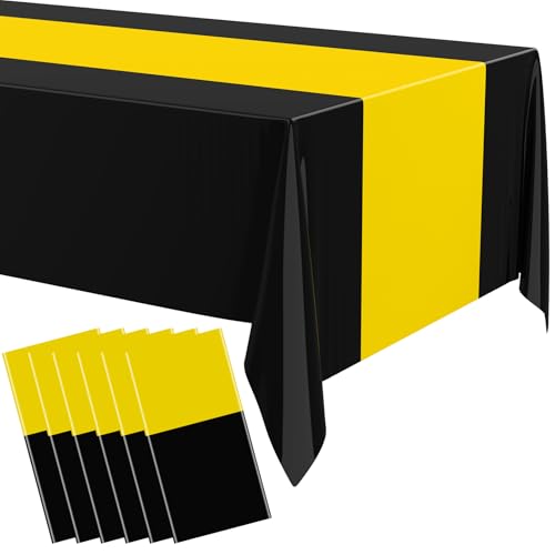 Oudain 3-Pack Waterproof Disposable Tablecloths, 54" x 108"