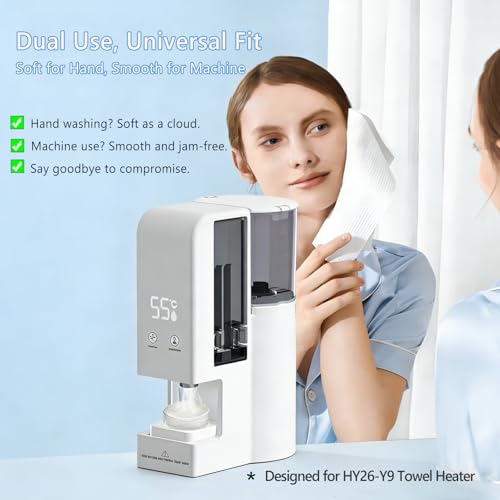 Compressed Disposable Face Towels - White, 80 PCS for Travel