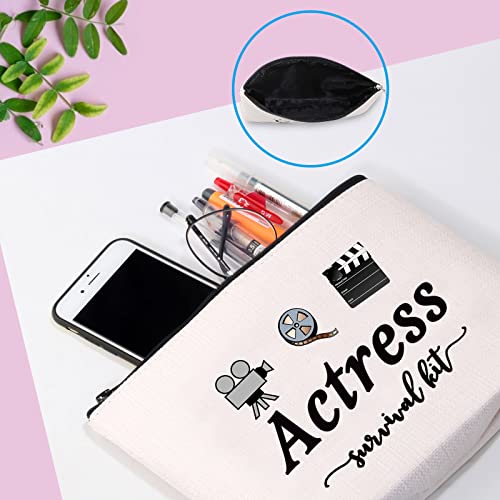 Survival Kit Actress Bag - Funny Makeup Pouch for Drama Students