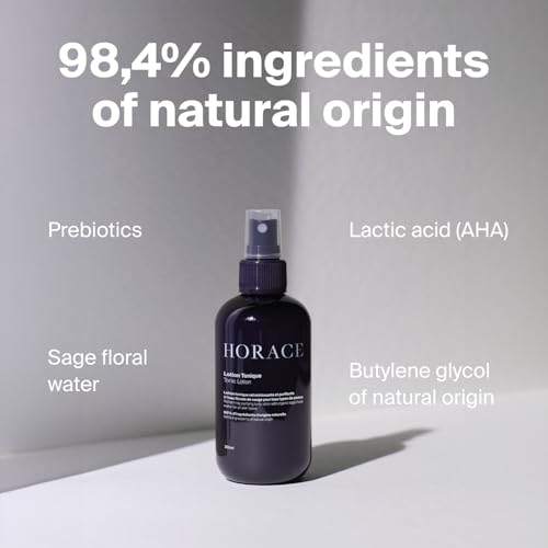 HORACE Men’s Toner Spray with Prebiotics – Refreshing Facial Tonic, 6.7 fl oz