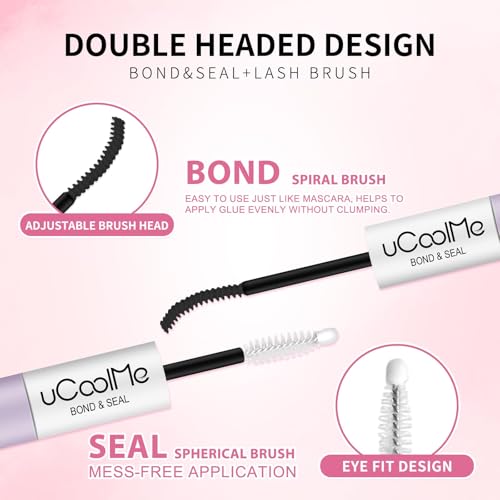 uCoolMe Lash Bond and Seal Glue - Waterproof 10ML - Black