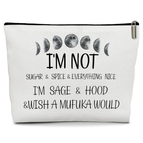 Gothic Sun Moon Makeup Bag – Wiccan Travel Cosmetic Pouch