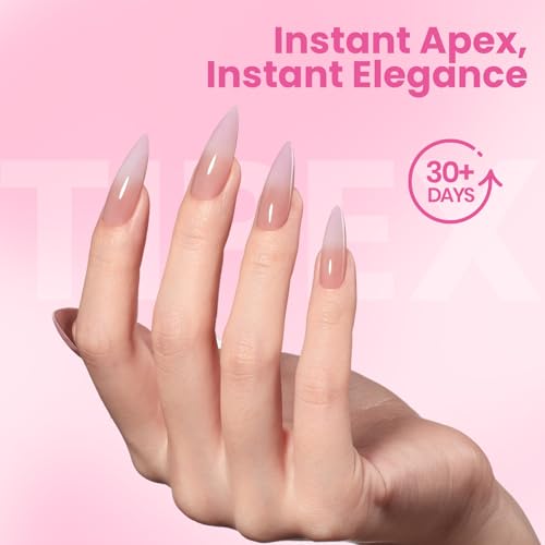Beetles Tipex Lite Medium Stiletto Nail Tips - 50 Pcs