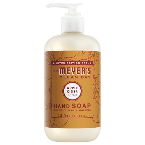 Mrs. Meyer's Clean Day Apple Cider Hand Soap, 12.5 Fl Oz