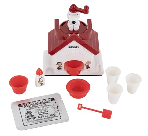 World's Smallest Snoopy Sno-Cone Machine - Mini Ice Shaver
