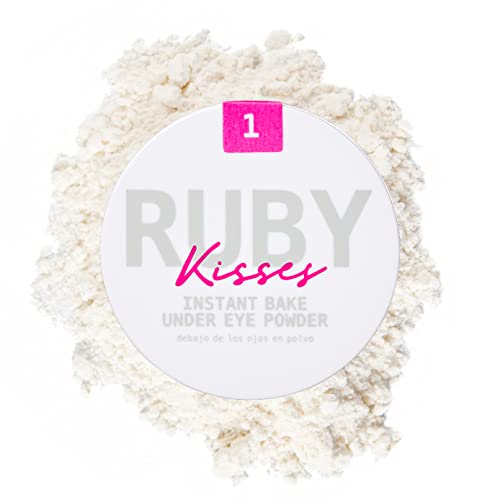 Ruby Kisses Instant Bake Undereye Powder - Vegan Brightening Formula
