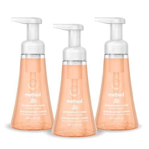 Method Foaming Hand Wash - Sandalwood & Cedar, 10 fl oz, 3 Pack
