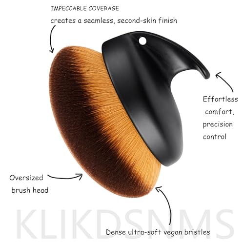 Extra Large Body Makeup Brush for Self Tanner & Bronzer