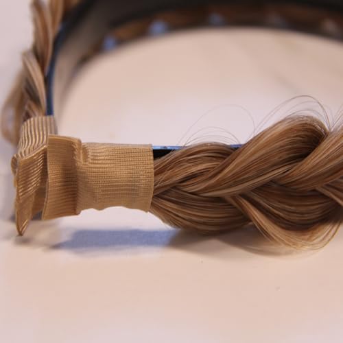 PAVEVONI Braided Headband for Women - Wide Chunky Hair Hoop, Mixed Colors