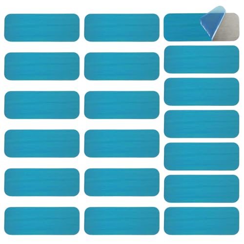 16-Piece Magnetic Under Cabinet Light Mounting Strips with Adhesive