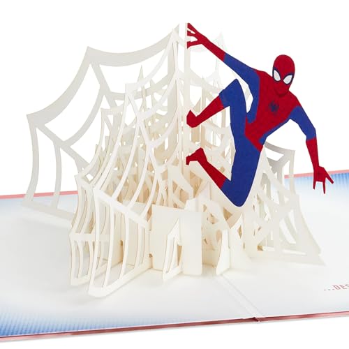 Hallmark Spider-Man 3D Pop-Up Card for Any Occasion