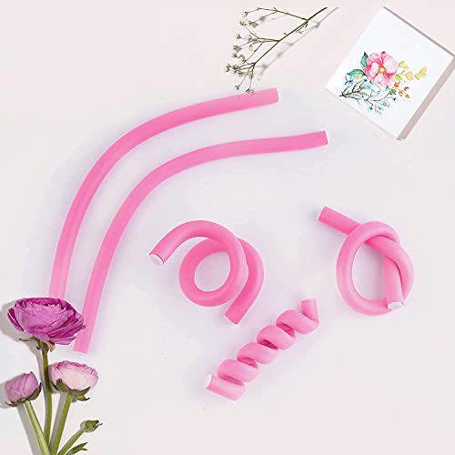 Buytta 31-Piece Flexi Rods Hair Curler Set - 9.45" Heatless Foam Rollers