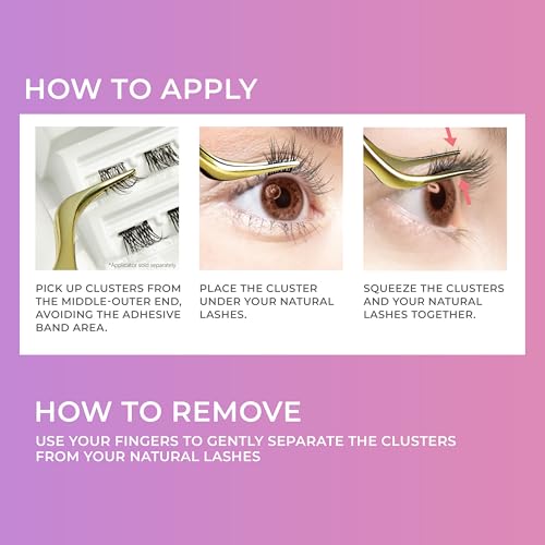 Kiss imPRESS Falsies Self-Adhesive Eyelashes - Natural Volume 12-14mm