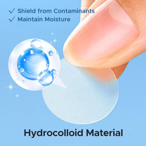 LitBear 1008 Count Pimple Patches, 3 Sizes 8mm/10mm/12mm – Hydrocolloid Acne Patches