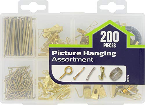 Hillman Medium Picture Hanger Assortment Kit - 200-Pack