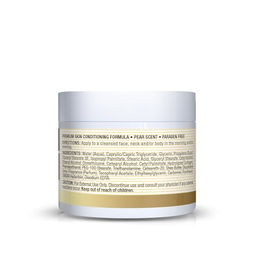 Mason Natural Collagen Cream - Anti-Aging Moisturizer, Pear Scent, 2 oz (Pack of 3)