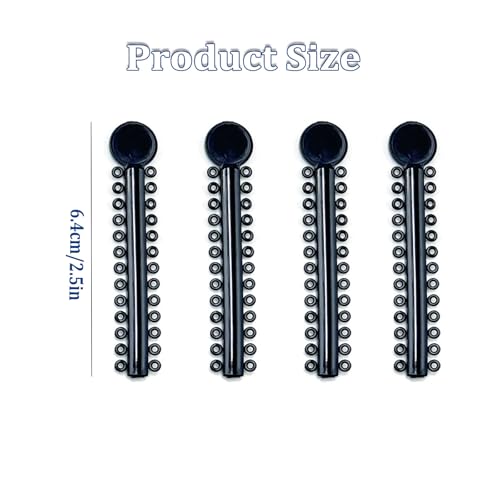 1040 Pcs Black Orthodontic Ligature Ties for Braces