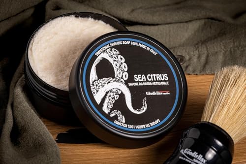 Sea Citrus Shaving Soap - 3.5 Ounce | The Goodfellas' Smile