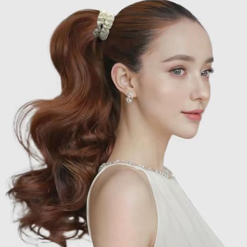 20Pcs Small Satin Hair Ties No Damage for Women Think Thin