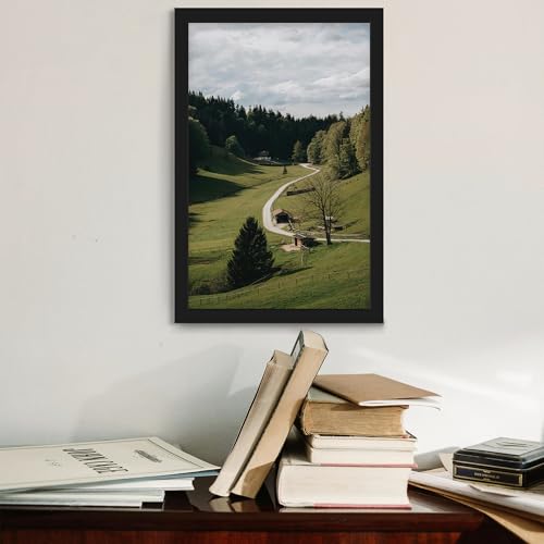 11x17 Black Picture Frame - Classic Wall Mount Poster Frame