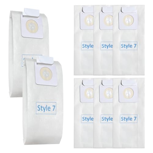 Bissell Style 7 Vacuum Bags - 8 Pack, Compatible with Power Force & Lift-Off