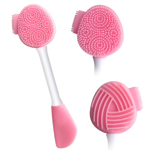 MUIIGOOD Silicone Face Scrubber & Cleansing Brush for Exfoliation