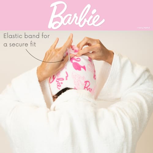 Barbie Microfiber Hair Towel Wraps - 2 Pack, Fast-Drying & Soft