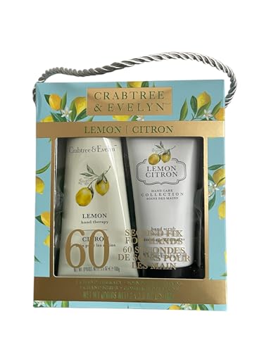 Crabtree & Evelyn Lemon Citron Hand Cream & Scrub Set - 3.5oz
